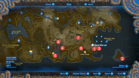 shrine botw|botw faron shrine map.